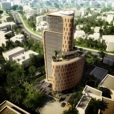 Ramzi Towers, Victoria Island, African Architecture