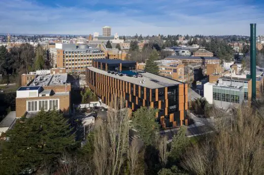 New Bill & Melinda Gates Center for Computer Science & Engineering at University of Washington in Seattle