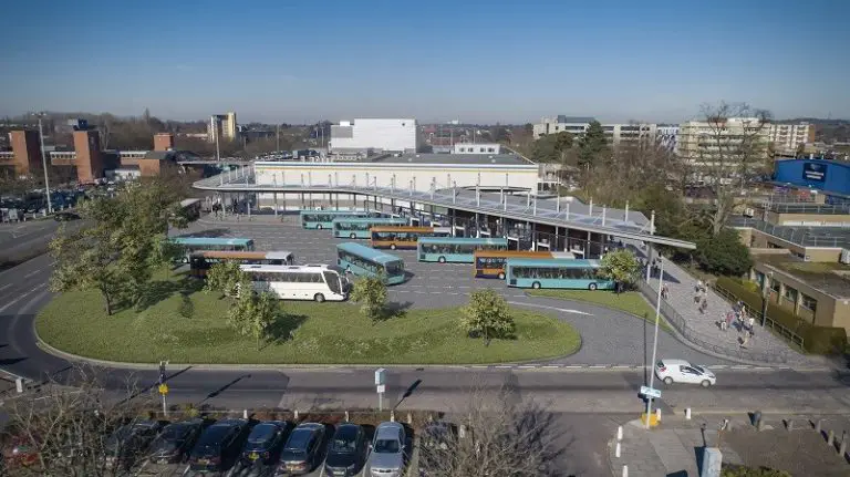 New Bus Interchange for Stevenage Town Centre - e-architect