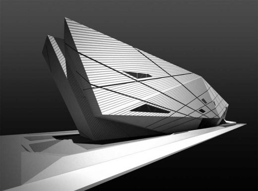 Seville University Library building design by Zaha Hadid Architects