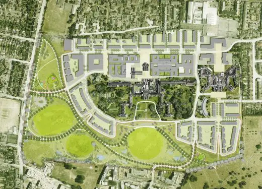 Springfield University Hospital London building plan layout UK