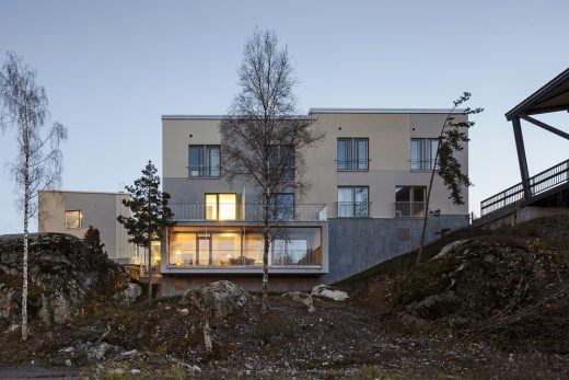 Housing on the Rocks Viikinmaki Helsinki Architecture News