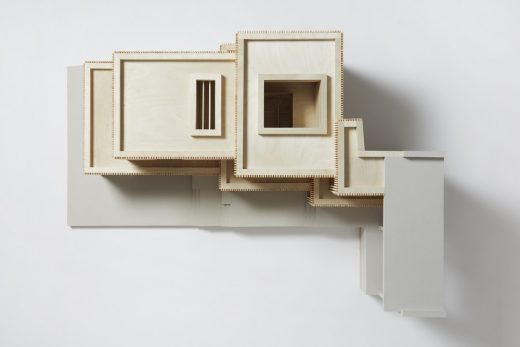 Walter Segal Home Extension in Highgate, North London model