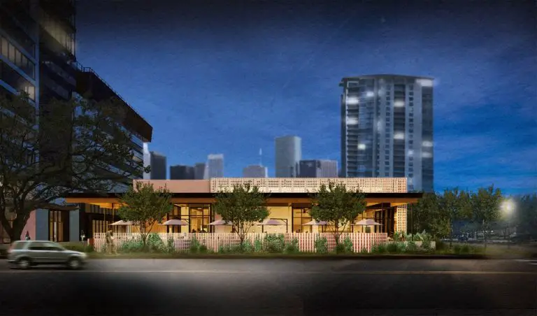 Flora Restaurant, Houston Buffalo Bayou Park - e-architect