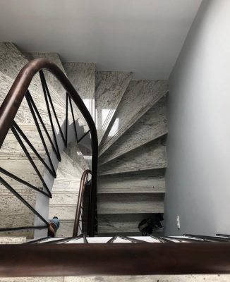 Thien Thao Building, Hanoi office stairs