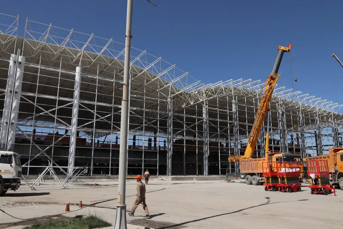 Samarkand International Airport Uzbekistan building