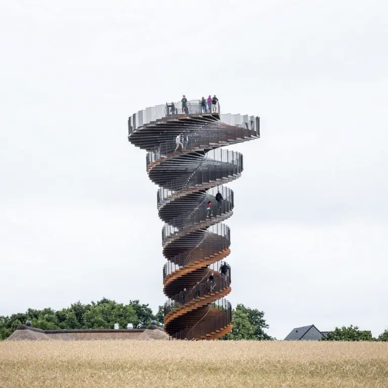 Marsk Tower in Hjemsted, Denmark, by BIG - e-architect