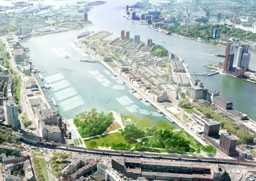 Rotterdam harbour urban landscape design