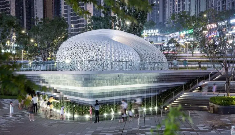 The Ring Chongqing Retail, Yubei Landscape - e-architect