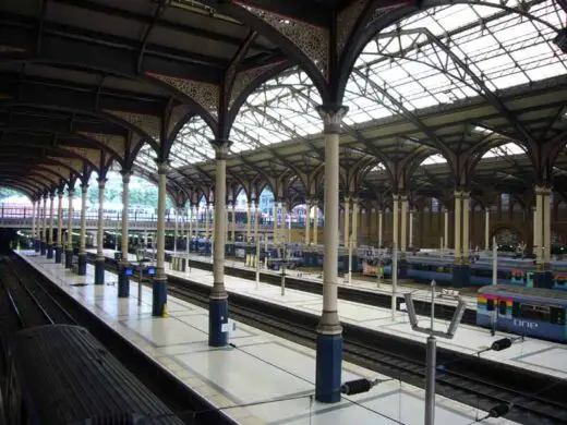Liverpool Street Station London platform