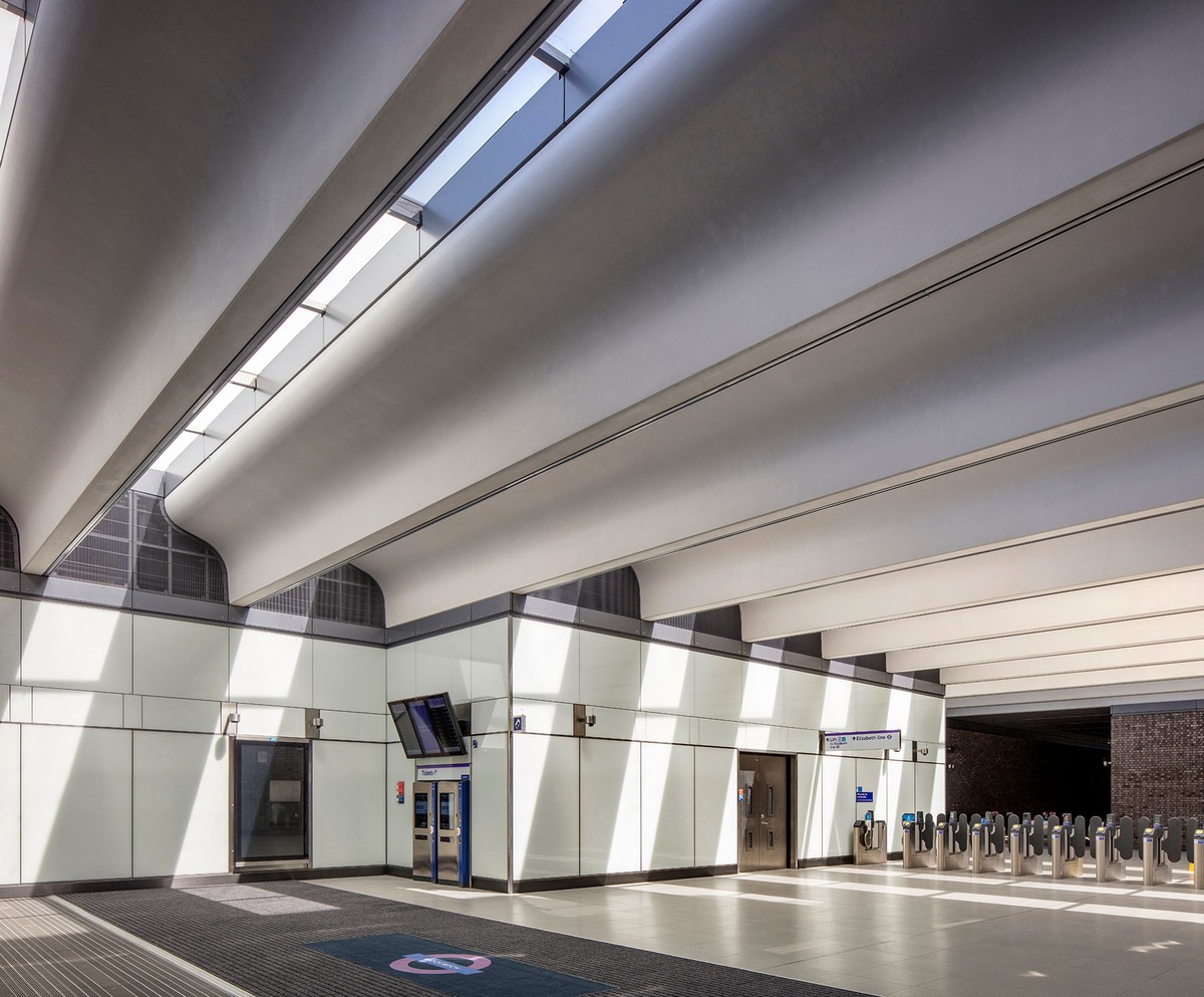 Woolwich Elizabeth Line stations by Weston Williamson + Partners