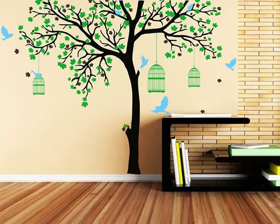 Tree Wall Decals from HappyDecal guide - e-architect