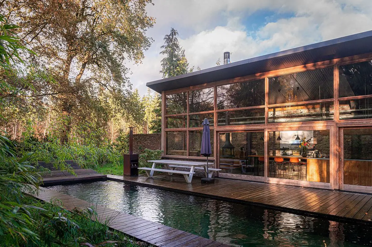 Gorssel Pool House, Gelderland, Hollanda