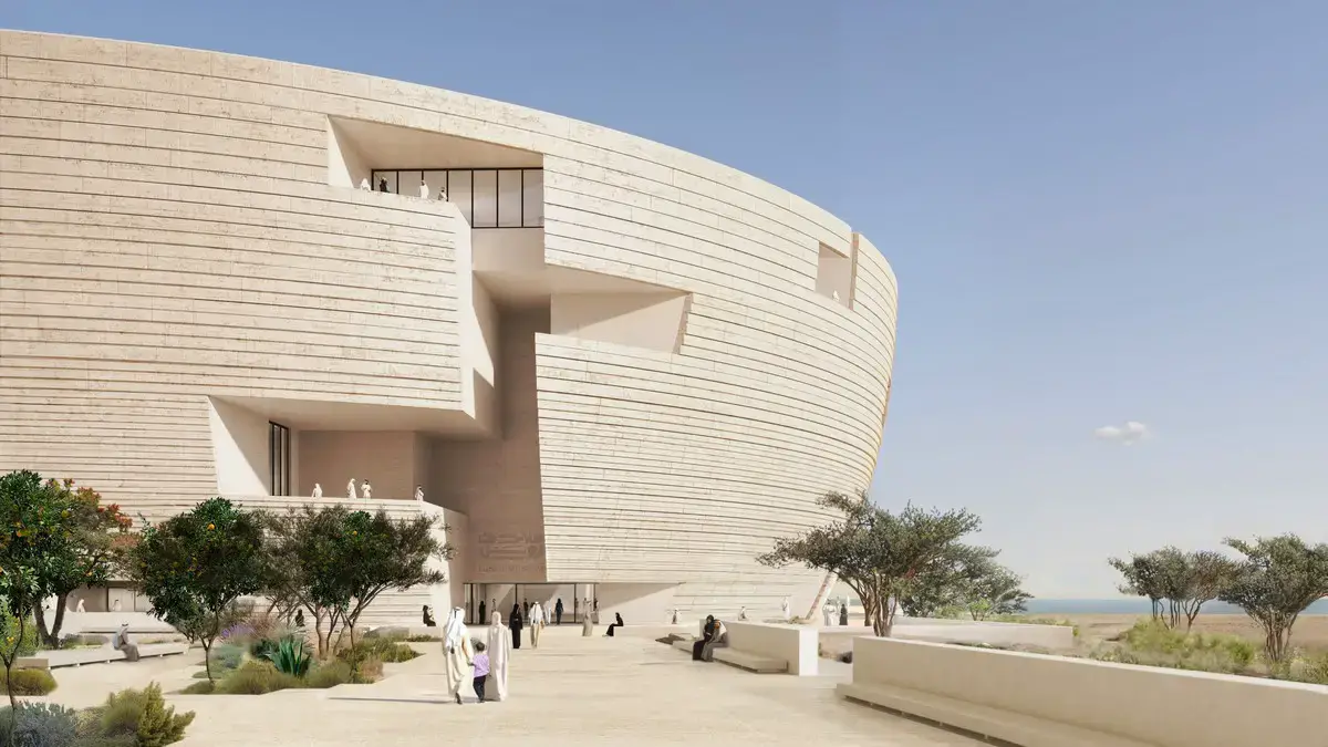 Lusail Museum building designed by Herzog & de Meuron