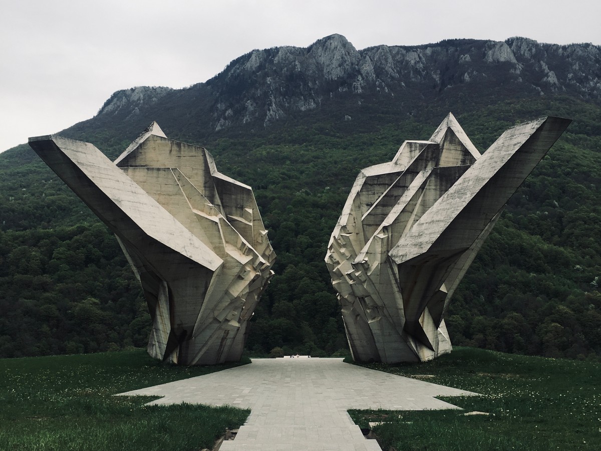 Sutjeska Monument Tjentište Bosnia Herzegovina