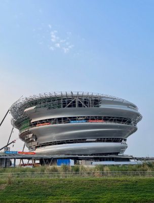 Hainan Science Museum construction China