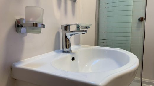 Home bathroom plumbing