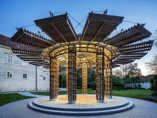 Kinetic Pavilion at the Radic Chateau