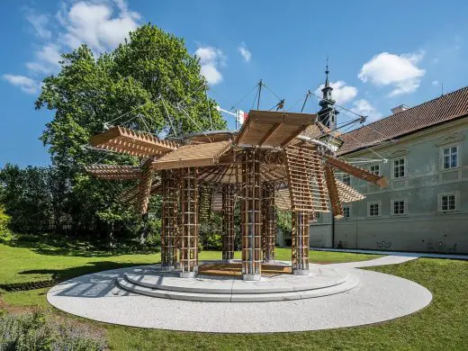 Kinetic Pavilion at the Radic Chateau