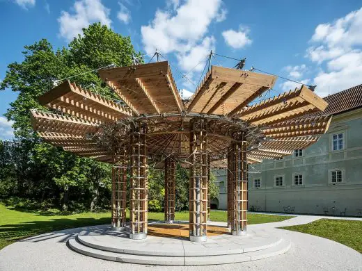 Kinetic Pavilion at the Radic Chateau