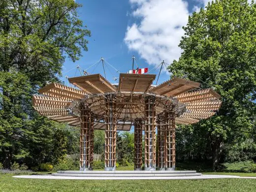 Kinetic Pavilion at the Radic Chateau Czech Republic