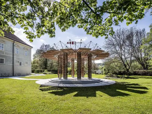 Kinetic Pavilion at the Radic Chateau Czech Republic