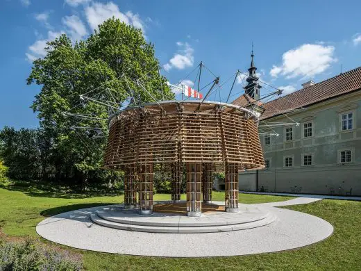 Kinetic Pavilion at the Radic Chateau Czech Republic