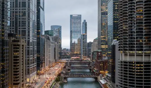 Salesforce Tower Chicago office downtown, Wolf Point