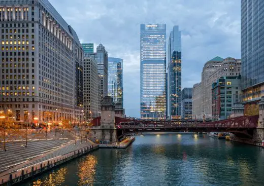 Salesforce Tower Chicago office downtown, Wolf Point