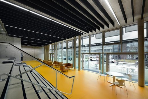 Startblock B2 Brandenburg University of Technology interior hall