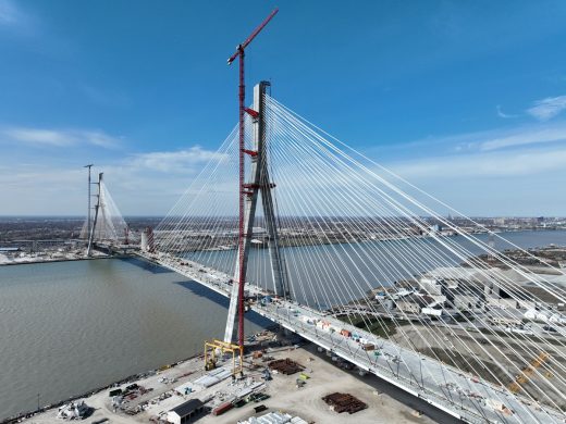 Gordie Howe International Bridge Detroit USA