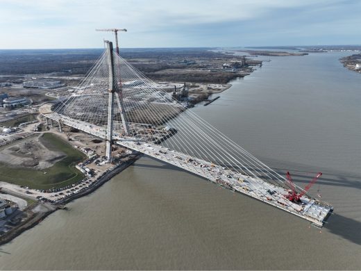 Gordie Howe International Bridge Detroit Michigan