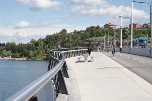 Lilla Lidingöbron Bridge Stockholm Sweden