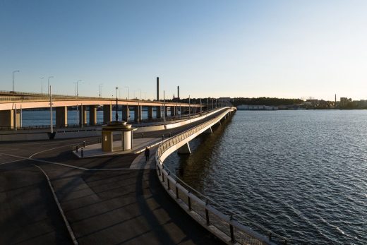 Lilla Lidingöbron Bridge Stockholm Sweden