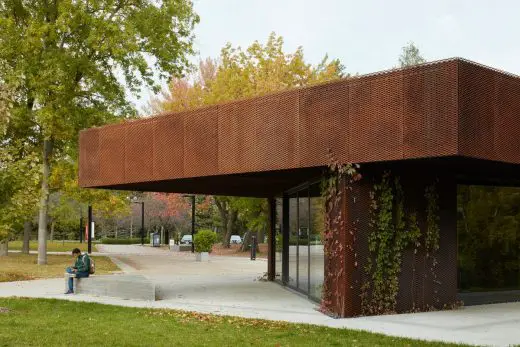 Botanical Garden Entrance Pavilion Montreal 