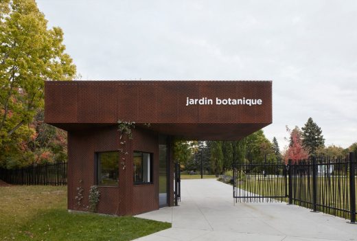 Botanical Garden Entrance Pavilion Montreal 