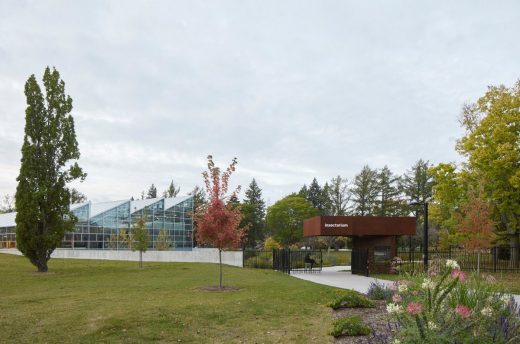 Botanical Garden Entrance Pavilion Montreal 