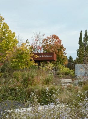 Montreal Botanical Garden Entrance Pavilion Canada