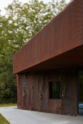 Montreal Botanical Garden Entrance Pavilion Canada