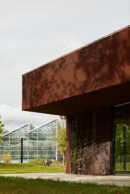 Montreal Botanical Garden Entrance Pavilion