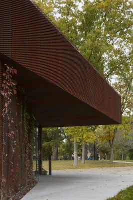 Montreal Botanical Garden Entrance Pavilion