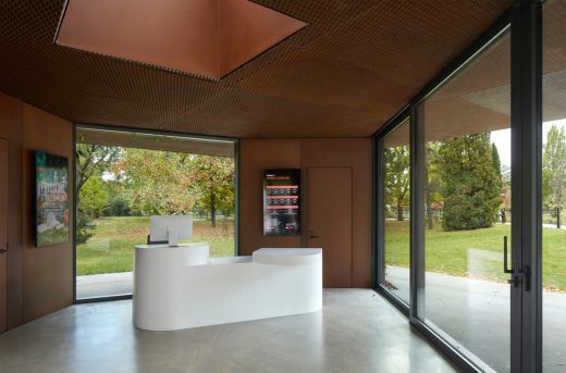 Montreal Botanical Garden Entrance Pavilion