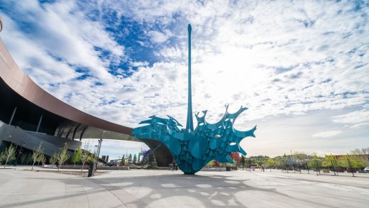 Spirit of Water, Calgary, Alberta sculpture