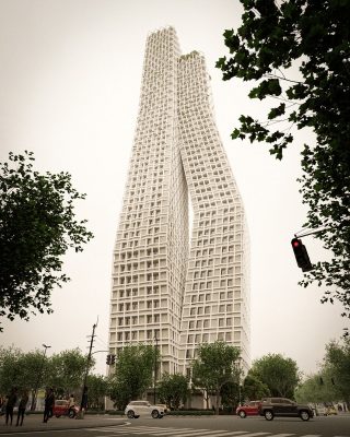 Bond Tower Tirana Albania building