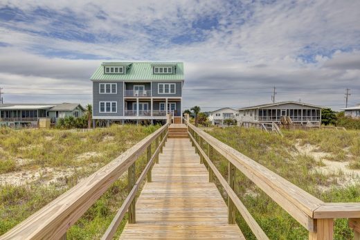 Older beach home popular renovations