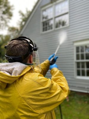 Pressure washing your property, costs and safety