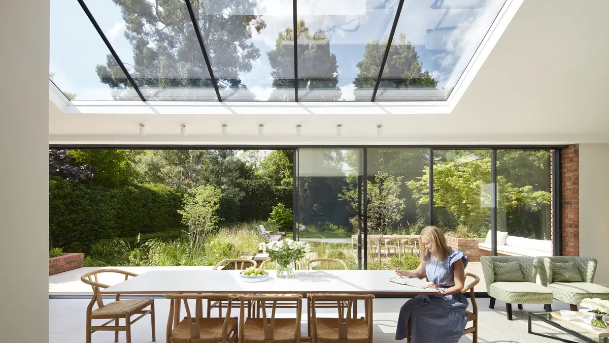 Specifying large conservation rooflights