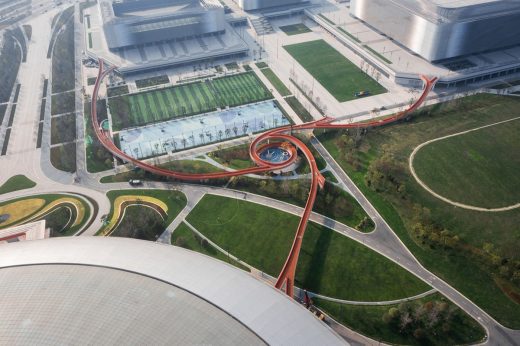 The Dong‘an Lake Sports Park Bridge Chengdu