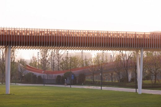 The Dong‘an Lake Sports Park Bridge Chengdu