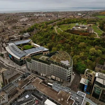 Calton Square Edinburgh office building renewal